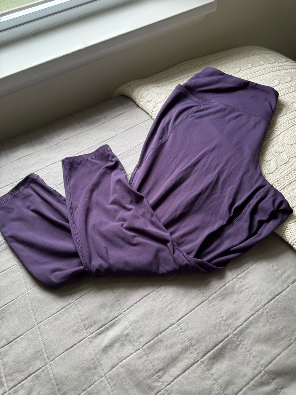 Lane Bryant Deep Plum High-Rise Super Soft Leggings 22/24